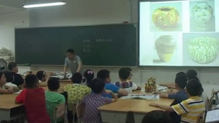 小学美术《中国古代陶艺之唐三彩》教学视频，范艾芳