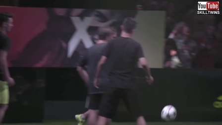 SkillTwins Crazy Panna-Skills vs. _zil & Herrera In Front Of Zidane