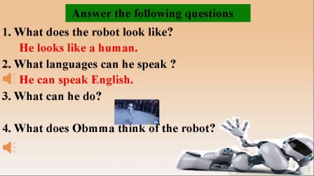 初中英语组八年级上册微课一等奖，Will you have your own robots