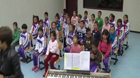 人音版小学音乐《放牛山歌》教学视频，北京市 - 密云