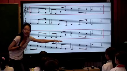 人音版小学音乐《剪羊毛》教学视频，北京市海淀区双榆树第一小学