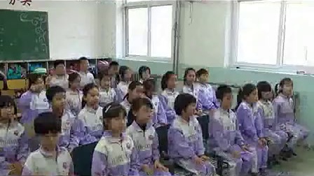 人音版小学音乐《同唱一首歌》教学视频，（五线谱）天津市南开区宜宾里小学