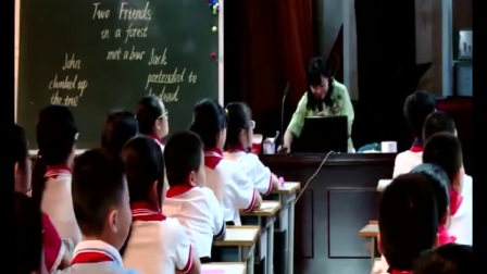 绘本版五年级《Two Friends》教学视频，李芳芳，2016年全国小学英语教师基本功教学比赛视频