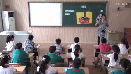 小学五年级《Get in》教学视频，黄琨，西湖区小学英语优质课评比教学视频