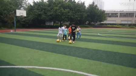 人教版小学体育与健康《脚内侧运球》教学视频，重庆市沙坪坝区名校联合外语小学校