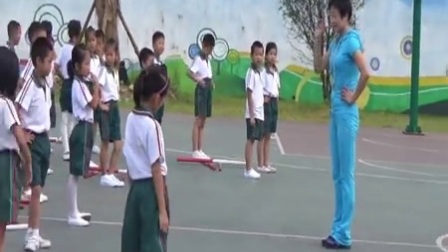 人教版小学体育与健康《竹竿乐》教学视频，上杭县教师进修学校附属小学