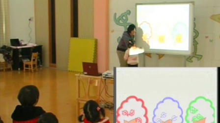 幼儿小班数学活动《妈妈的庆祝会》教学视频，第五届全国小学交互式电子白板学科教学大赛