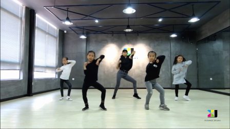【XJ Dance】舞蹈教学（少儿）Jazz少儿爵士舞第3期Hello Kitty完整版