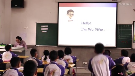 人教版小学英语三年级上册 Unit 1 Hello! A教学视频，江西叶晶