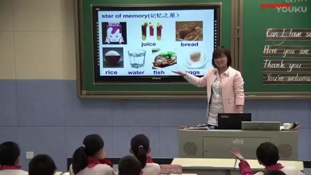 人教版小学英语三年级上册 Unit5 Let's Eat B教学视频，河北刘欣
