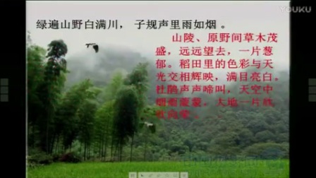 人教版小学语文四年级下册《乡村四月》教学视频，刘桂芹