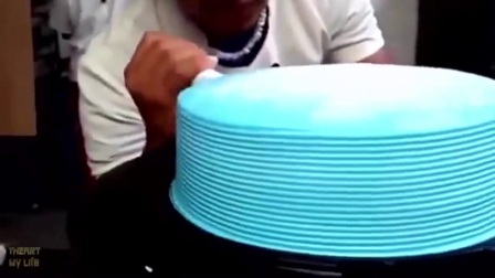 生日蛋糕裱花手法视频 裱花基础教程