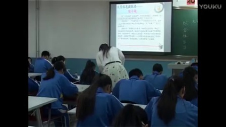 人教版初中语文九年级下册《综合性学习》教学视频，李琪