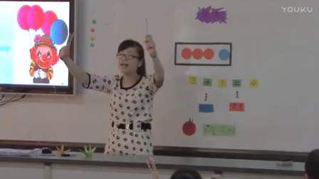 人教版小学数学一年级上册《加法》教学视频，湖北高燕