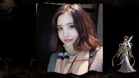 妹纸在《怪物猎人世界》中捏出陈一发 嘴角还有颗痣