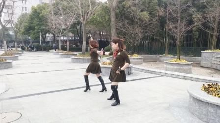 温州双林舞蹈队《北江美》水兵舞第七套 双人舞