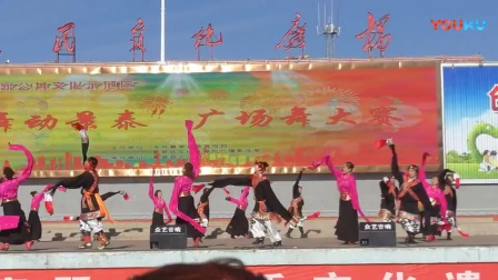 2018年景泰县广场舞比赛三等奖获得者――景泰县枫林锅庄舞协会