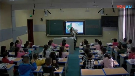 人教版小学语文一年级上册《1 画》教学视频，湖北县级优课