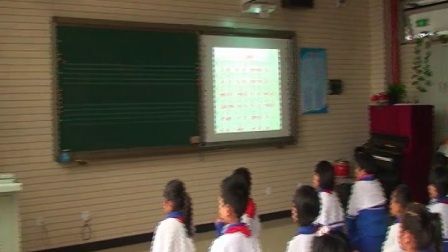 人音课标版二年级音乐上册 演唱 过新年 教学视频，获奖课视频