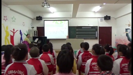 人音课标版（五线谱）三年级音乐上册 演唱 桔梗谣 教学视频，获奖课视频