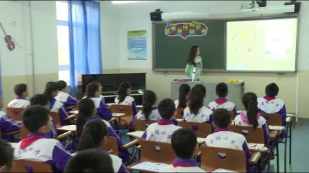 人音课标版（五线谱）五年级音乐下册 北京喜讯到边寨 教学视频，获奖课视频