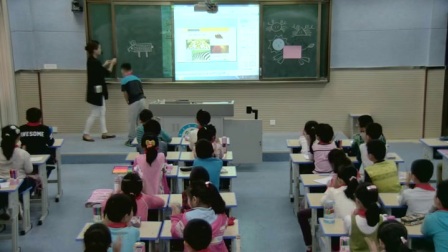 湘美课标版美术三年级上册 方方圆圆 教学视频，获奖优课视频