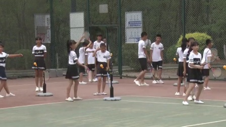沪少体育与健康课标版五年级《网球》教学视频，获奖课视频