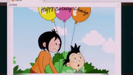 学乐云教学观摩课小学英语 The balloons are flying away教学视频，高密