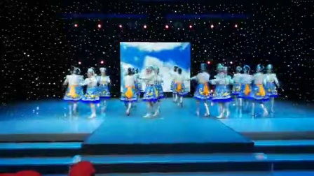 山东省日照市东港区鑫鑫社区舞蹈队蒙古舞《送你一首吉祥的歌》