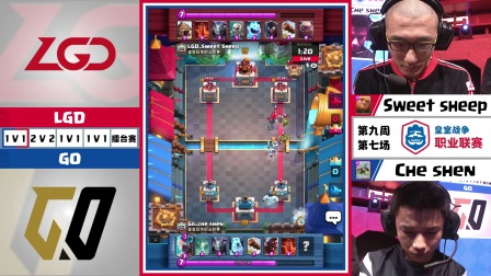 CRL2018春季赛 W9 LGD.SweetSheep VS GO.CheShen