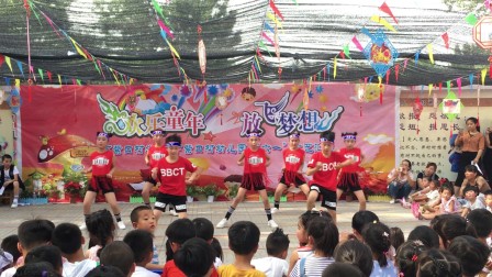 2018年下紫口村学校六一儿童节&mdash;少林英雄