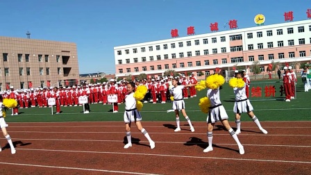东乌珠穆沁旗第二小学田径运动会开幕仪式
