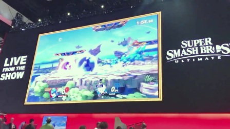【E3 2018】実機【Super Smash Bros. Ultimate】 [720p]