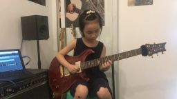 love story 爱情故事 电吉他SOLO 演奏 马文（6岁）