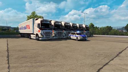 欧洲卡车模拟2-管理员护航