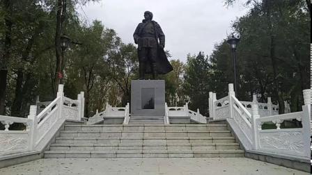 瞻仰磐石東山公園攝於2018年9月18日與楊靖宇雕像一起落成由原來磐石烈士陵園基礎上擴建而成
畢福到攝製於烈士紀念日