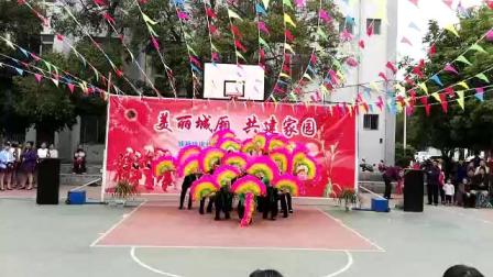 变队形广场舞《中国美》城厢林村舞蹈队