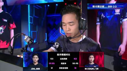 CRL2019秋 W3D1 JDG VS W.EDGM