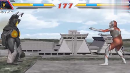 终极奥特曼战斗：奥特曼格斗进化2哥莫拉VS泰罗奥特曼