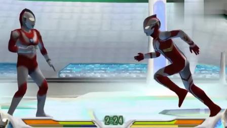 终极奥特曼战斗：杰克奥特之父对战艾斯梦比优斯奥特曼