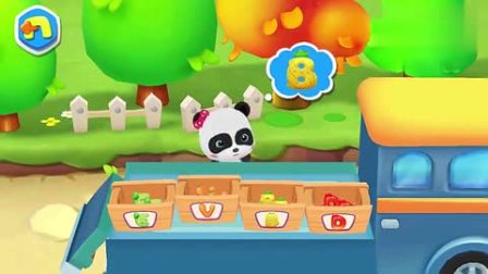 《宝宝巴士》奇奇好棒哦，刚摘的水果一下子卖光了！