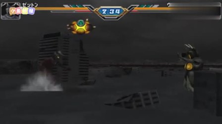 奥特曼格斗进化，杰顿对战雷欧，雷欧的手刀敌不过杰顿的神秘绝招