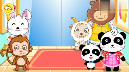 宝宝巴士亲子游戏：宝宝在超市里迷路，如何找回自己的妈妈？