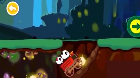 奇奇带着妙妙去翻山越岭 宝宝巴士游戏