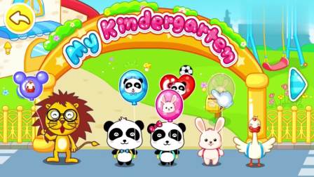 学校分气球，过儿童节 宝宝巴士游戏