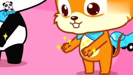 宝宝巴士：小宝宝一起洗小手，把细菌洗干净，老师给大家分点心了