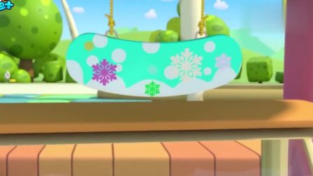 益智少儿宝宝巴士：冰棒荡秋千，五根美味冰棒学小朋友荡秋天