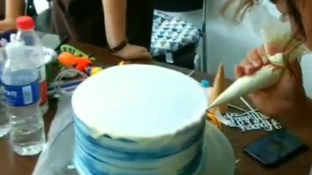 网红头像蛋糕培训立体创意浮雕蛋糕制作冰淇淋生日蛋糕体