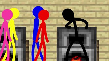Minecraft动画：火柴人VS我的世界 烘焙学校