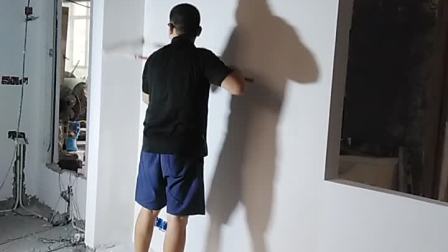 墙面打磨抛光的技术方法实操刮腻子培训。